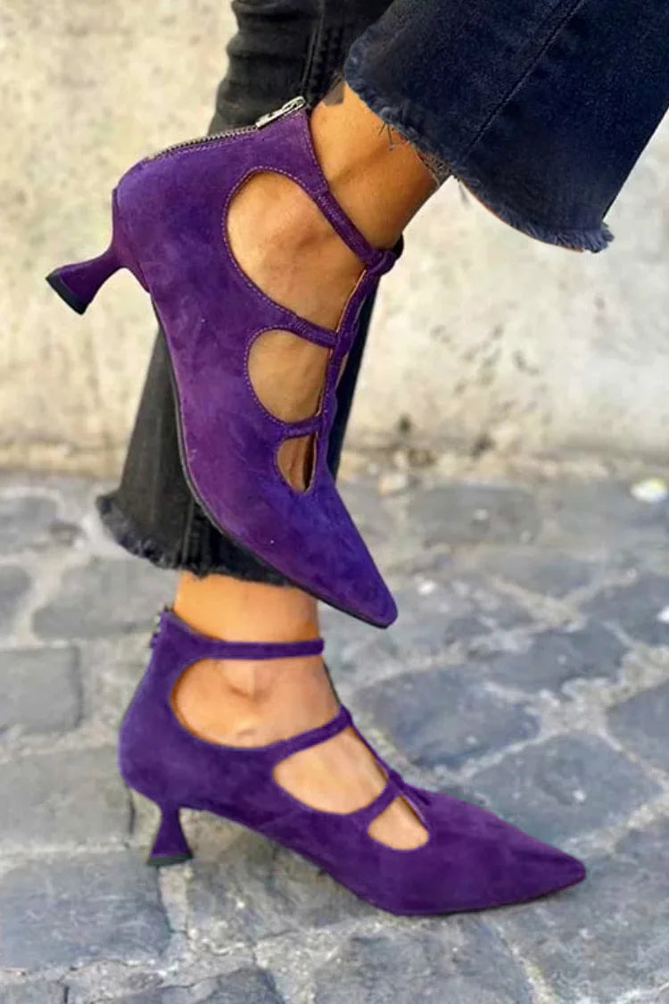 Colette | Vintage Kitten Heel Pumps