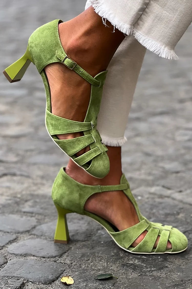 Holiday | Suede Crossover Sandal
