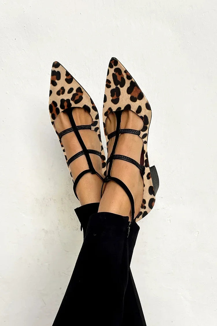 Viviana | Animal Print Ballet Flats