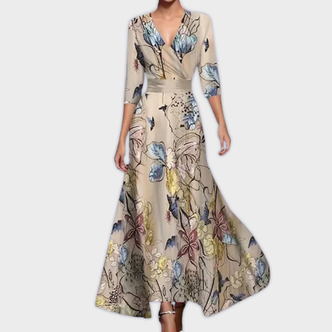 Allana | Handmade premium maxi dress