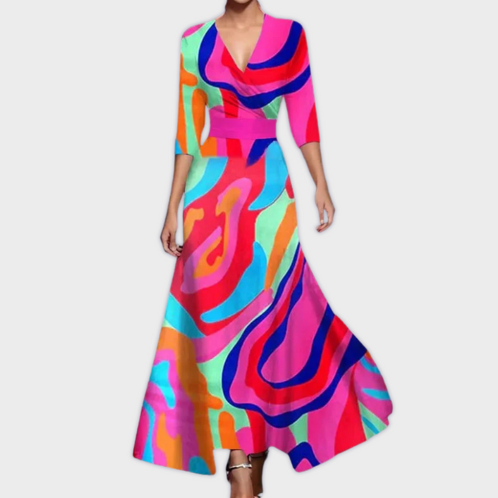 Allana | Handmade premium maxi dress