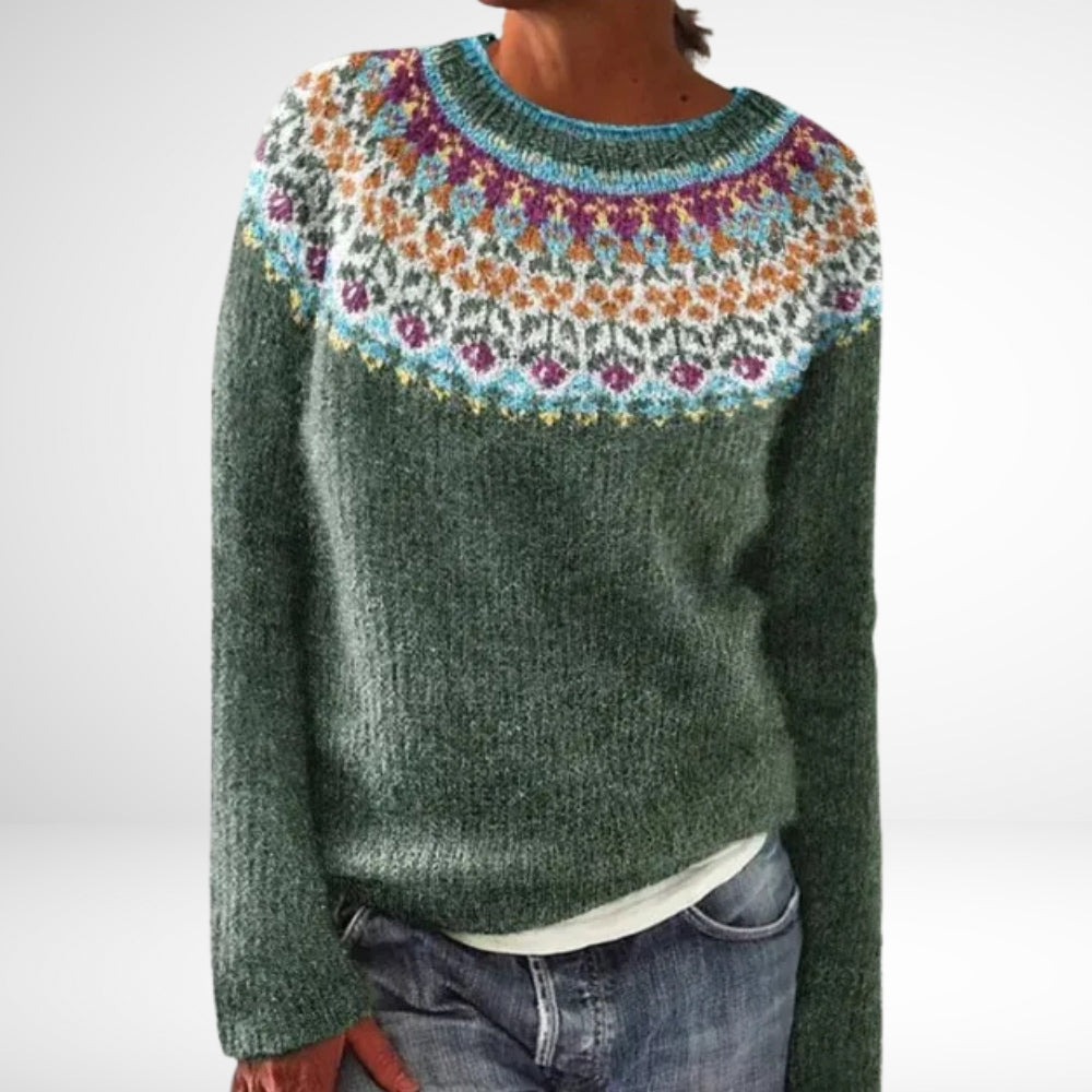 Sage | Classic Crew Neck Sweater