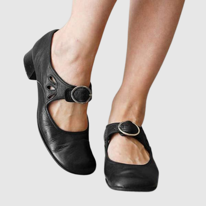 Clara | Leather Mary Jane Shoes