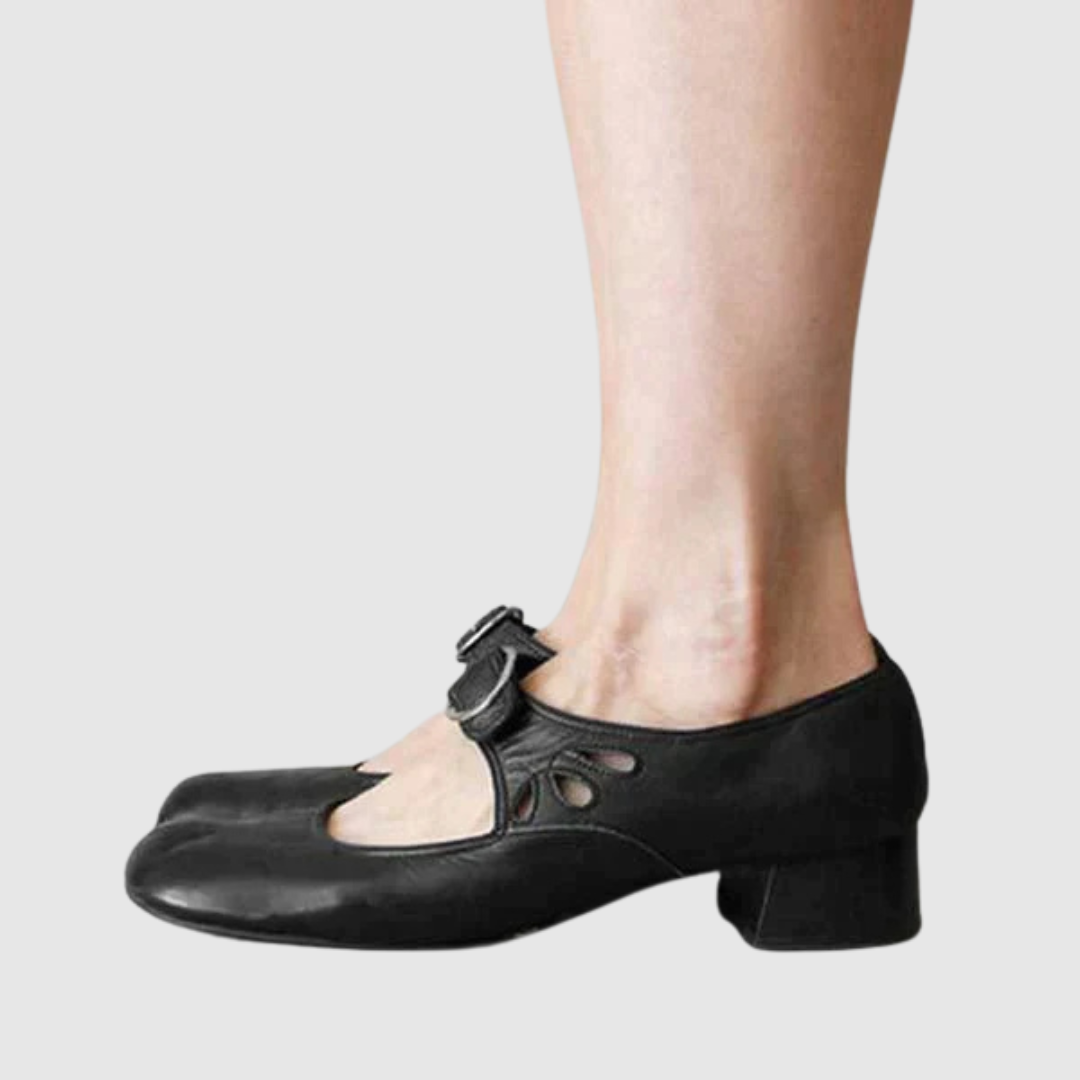 Clara | Leather Mary Jane Shoes