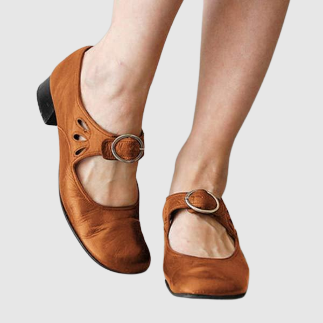 Clara | Leather Mary Jane Shoes