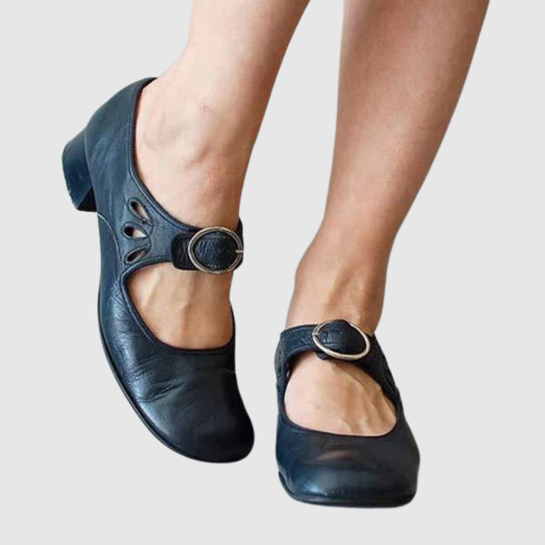 Clara | Leather Mary Jane Shoes