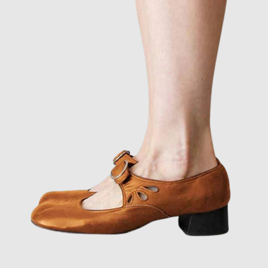 Clara | Leather Mary Jane Shoes