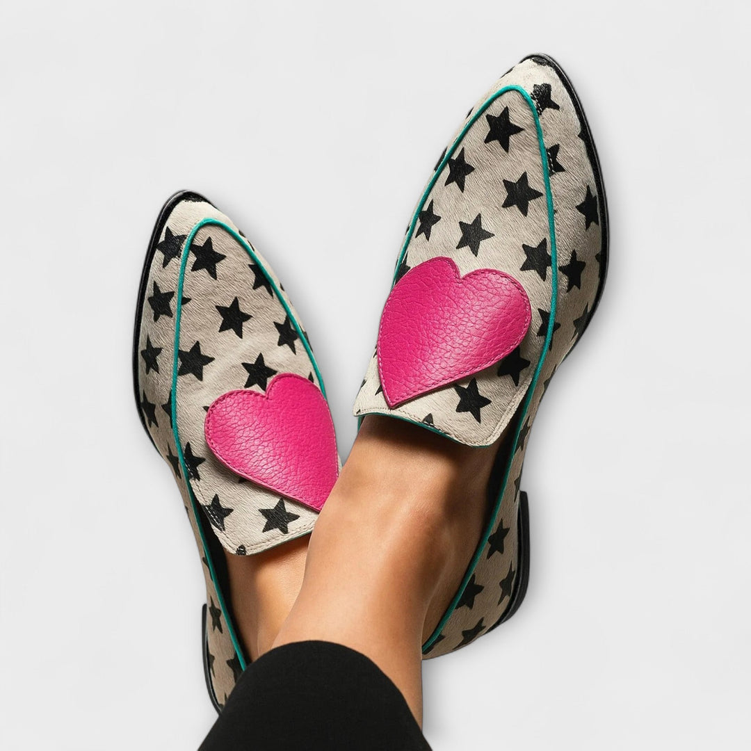 Aria | Elegant Beige Moccasins