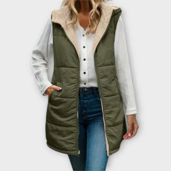 Chloe | Reversible Padded Vest