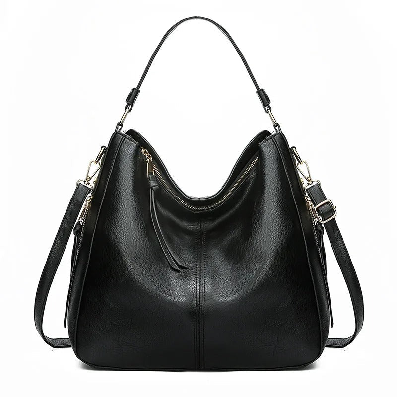 Amelia| Designer Shoulder Bag in Vegan Leather