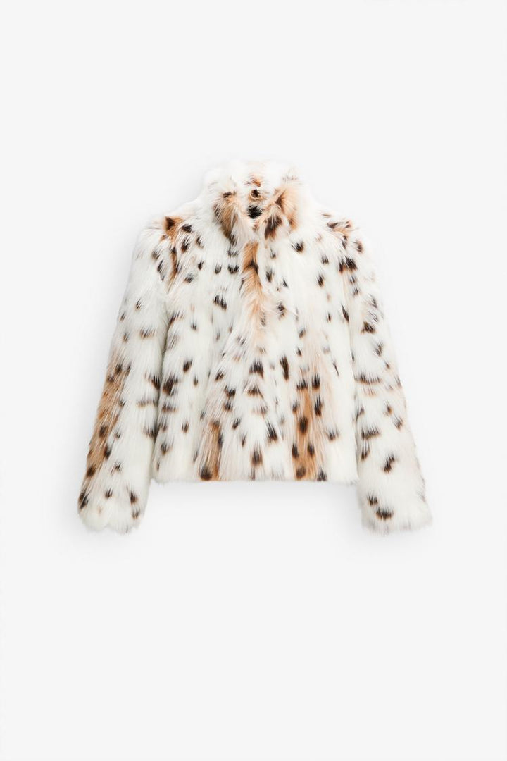 Mila | Leopard Faux Fur Jacket