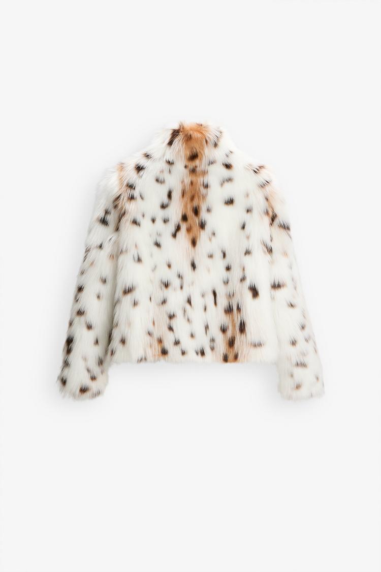Mila | Leopard Faux Fur Jacket