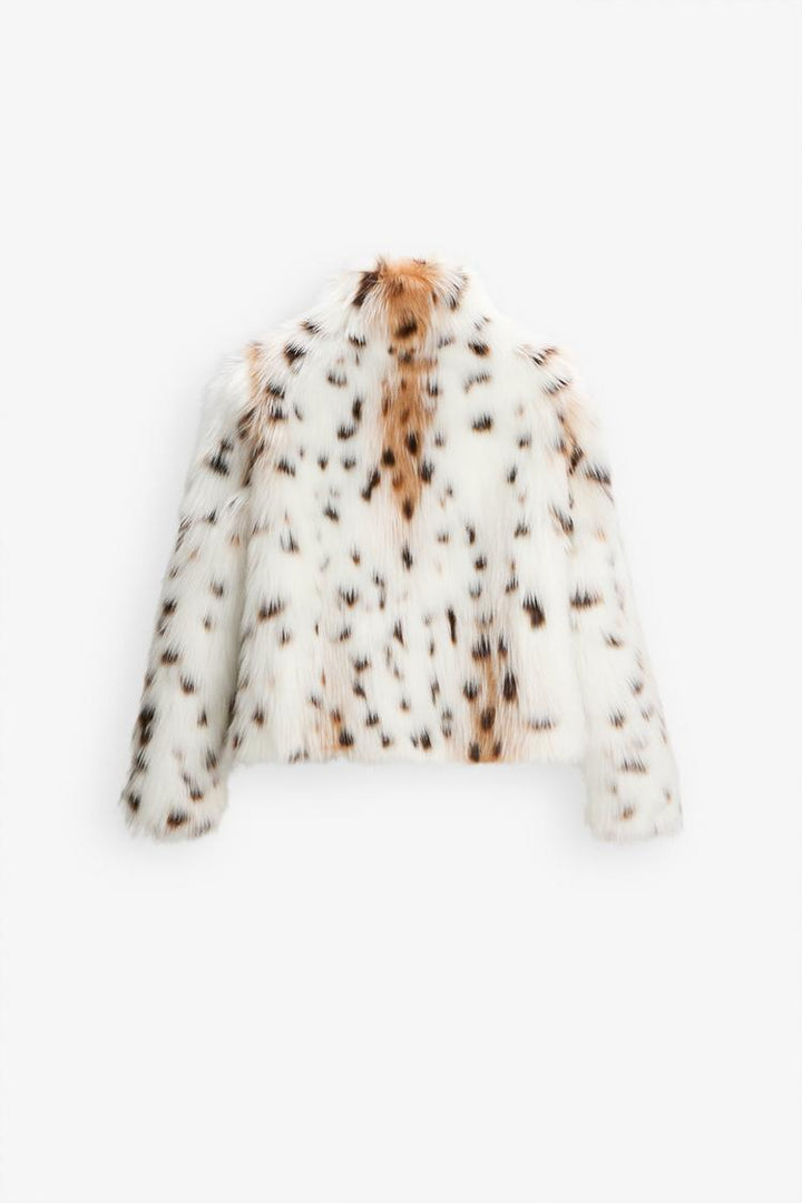 Mila | Leopard Faux Fur Jacket