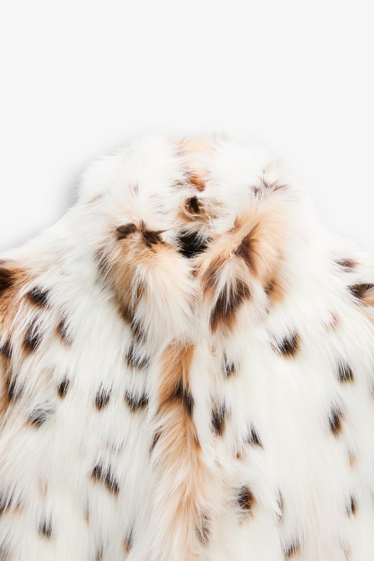 Mila | Leopard Faux Fur Jacket