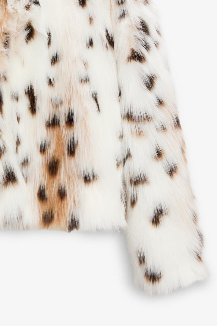 Mila | Leopard Faux Fur Jacket