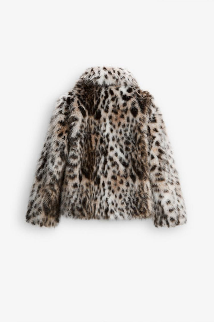 Mila | Leopard Faux Fur Jacket