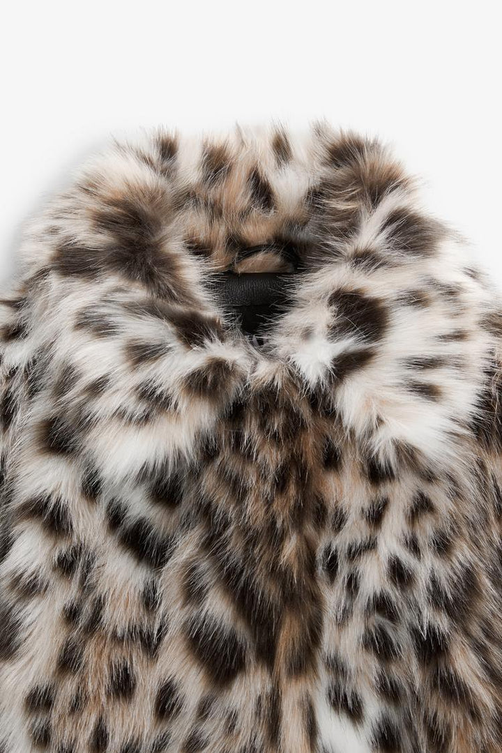 Mila | Leopard Faux Fur Jacket