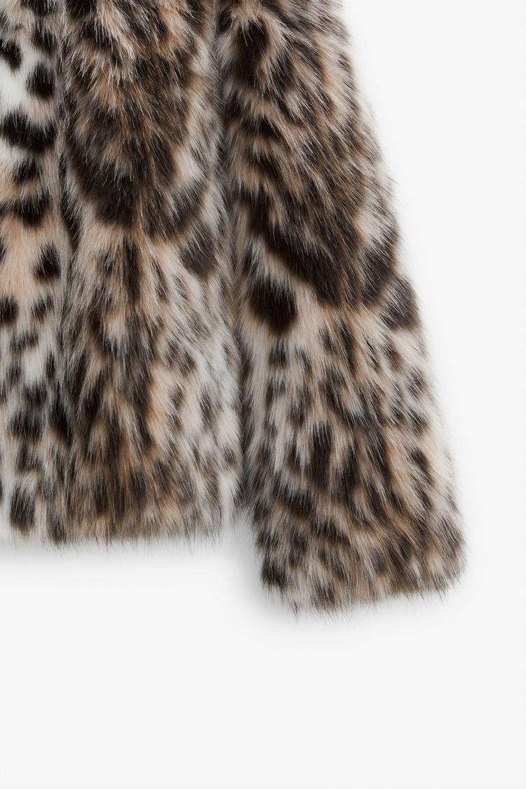 Mila | Leopard Faux Fur Jacket