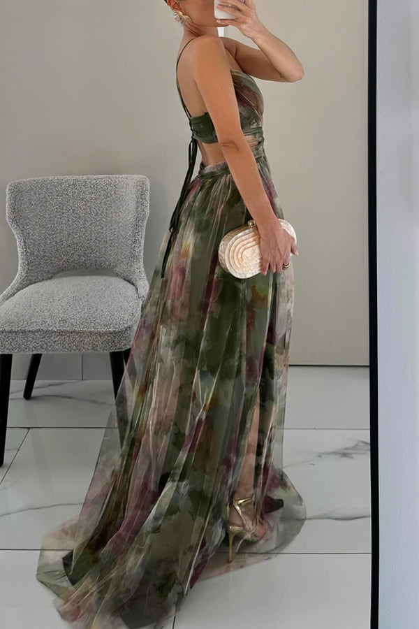 Bernice | Long floral dress