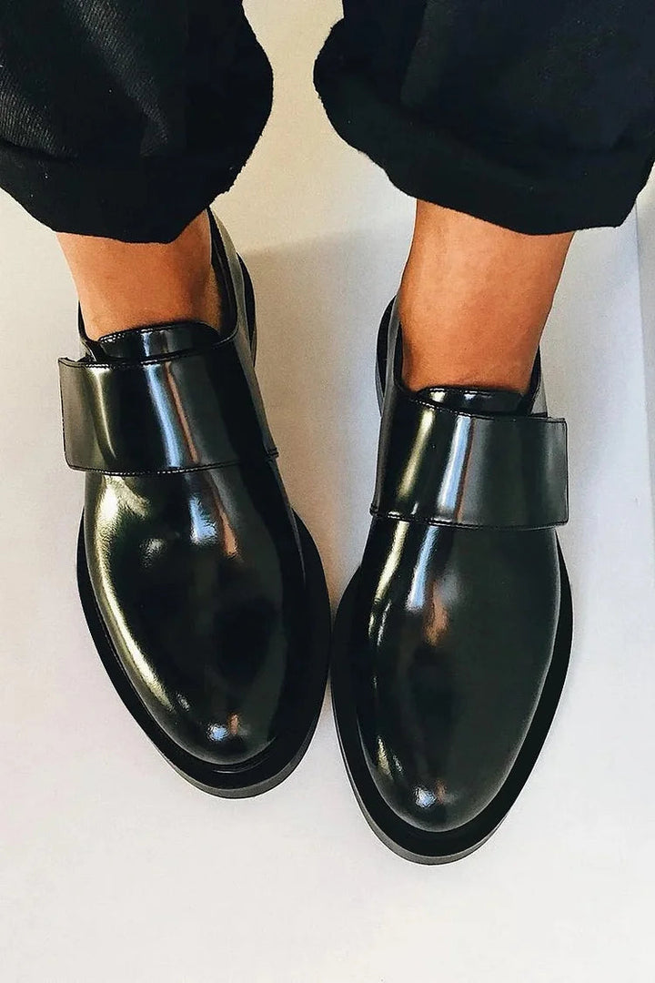 Silvia | Modern Glossy Loafers