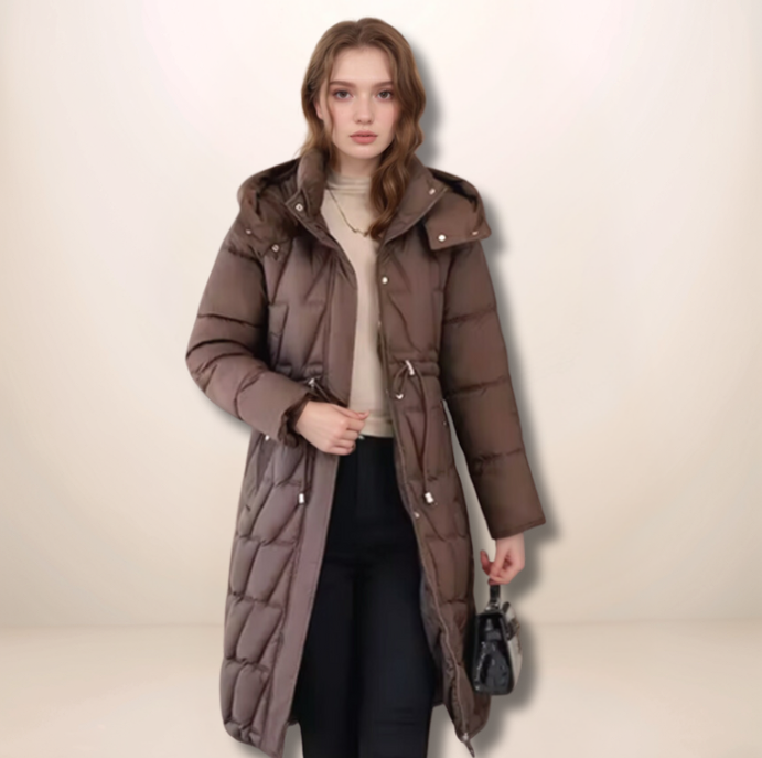 Aveline | Long Quilted Jacket