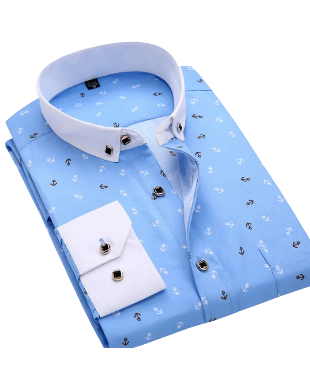 Guido | Nautical Print Shirt