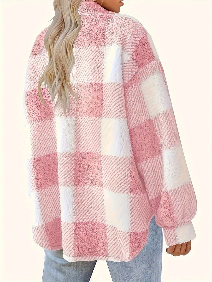 Lucienne | Cozy Blush Jacket