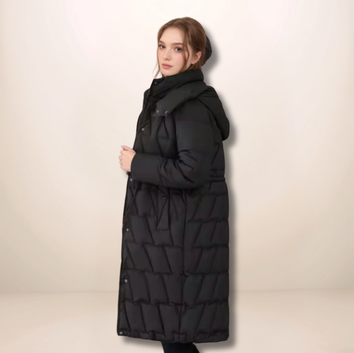 Aveline | Long Quilted Jacket