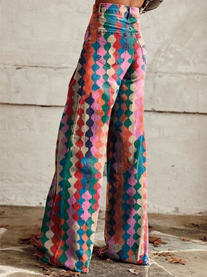 Erica | Bohemian Wide-Leg Trousers