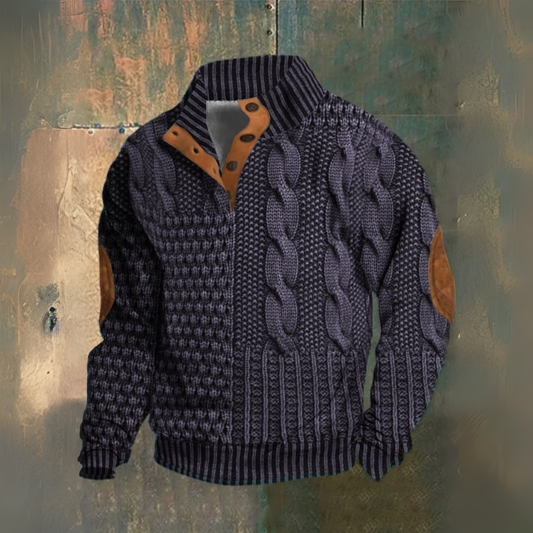 Henrik | High-Collar Sweatshirt