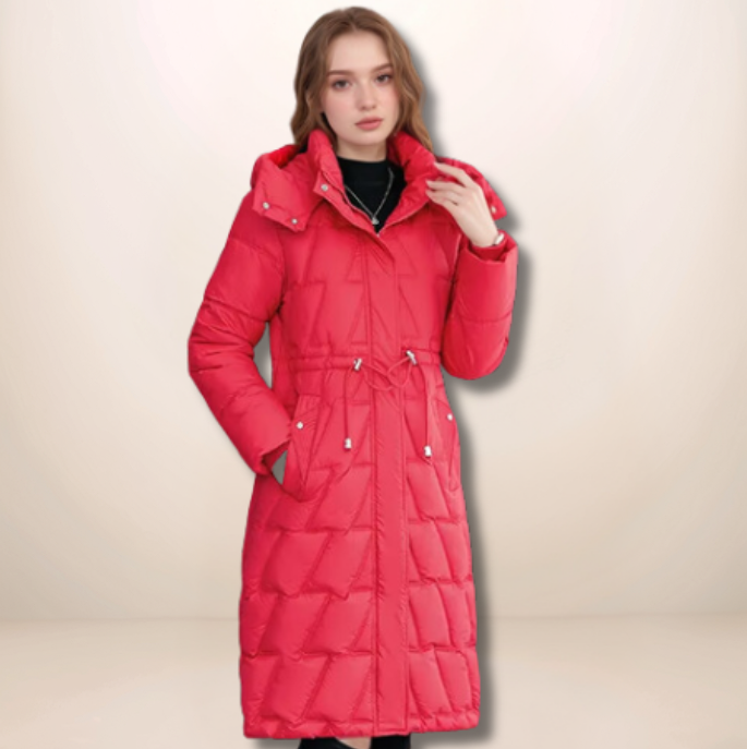 Aveline | Long Quilted Jacket