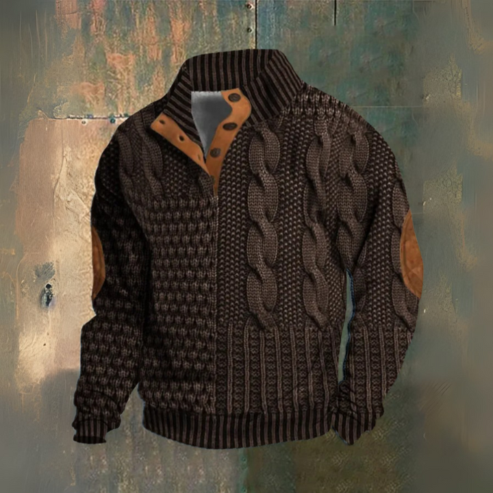 Henrik | High-Collar Sweatshirt