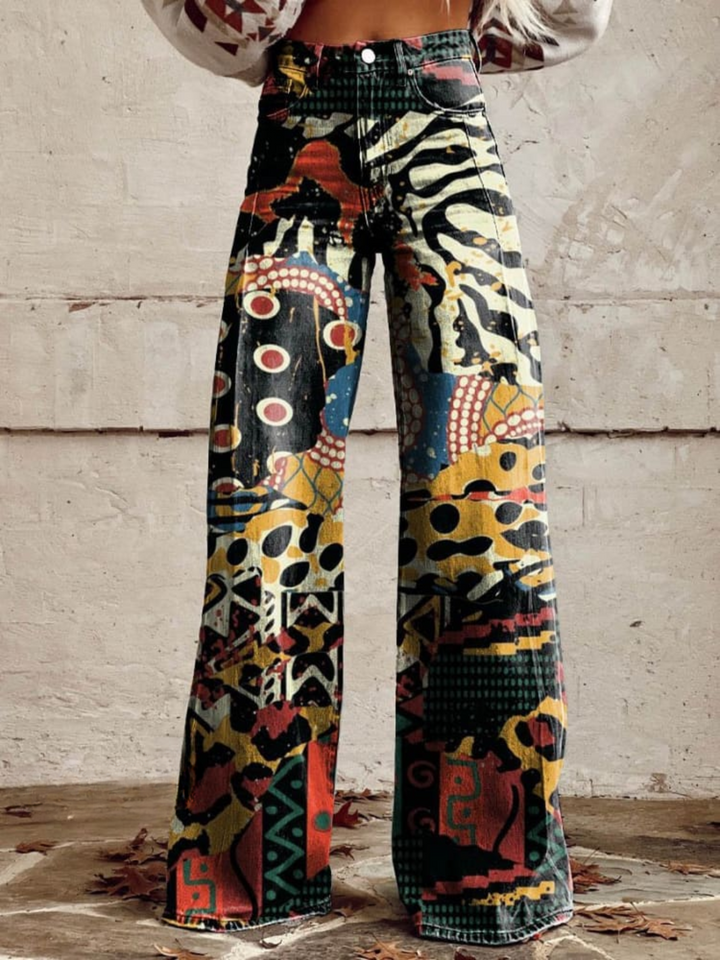 Erica | Bohemian Wide-Leg Trousers