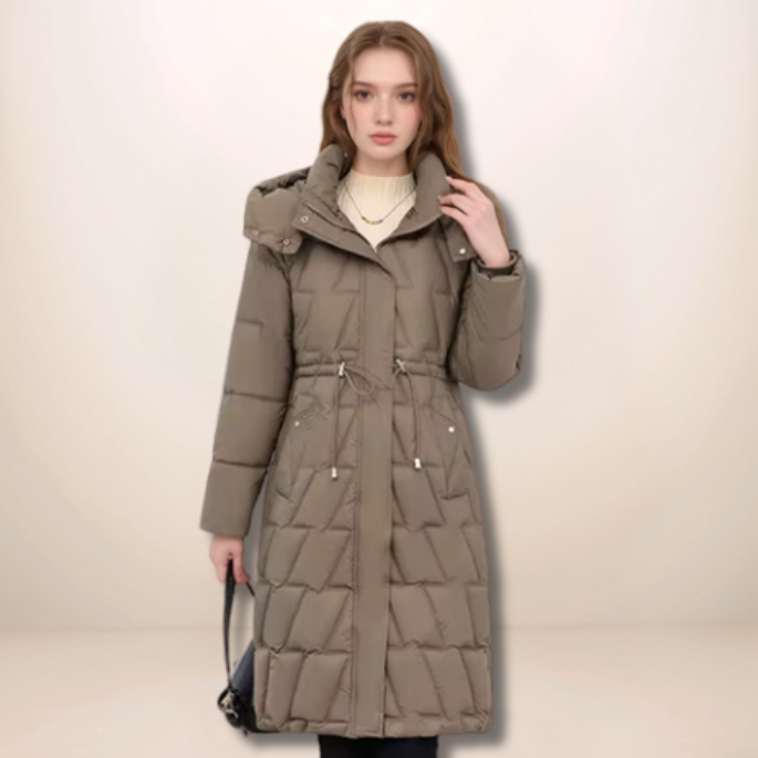 Aveline | Long Quilted Jacket