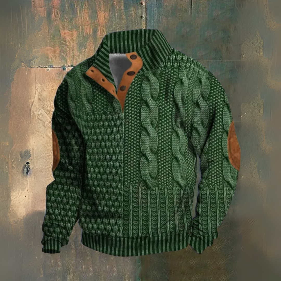 Henrik | High-Collar Sweatshirt