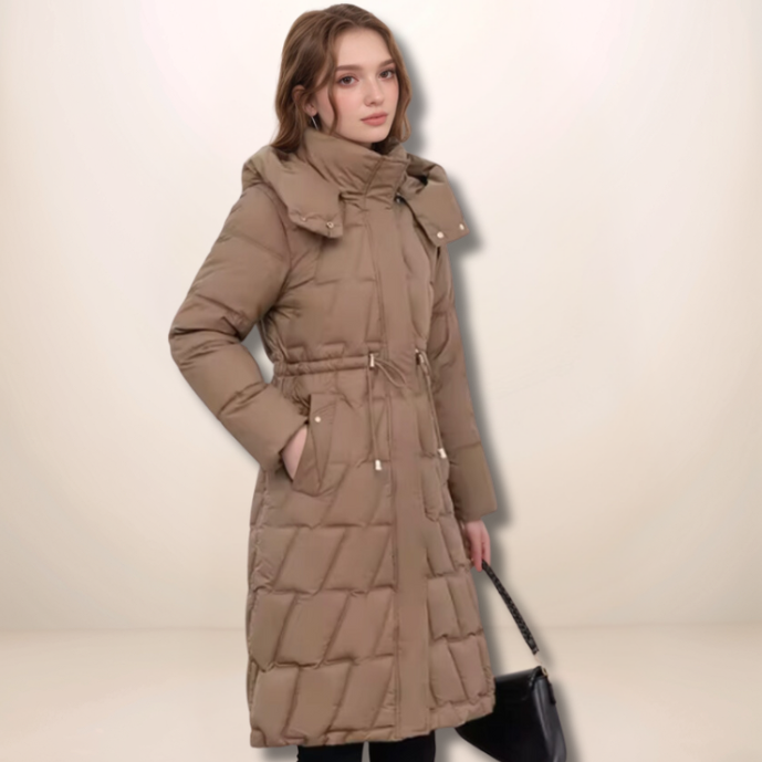 Aveline | Long Quilted Jacket
