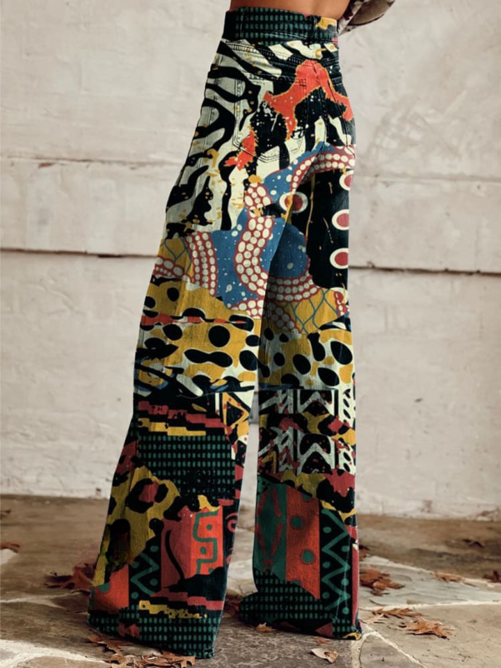 Erica | Bohemian Wide-Leg Trousers