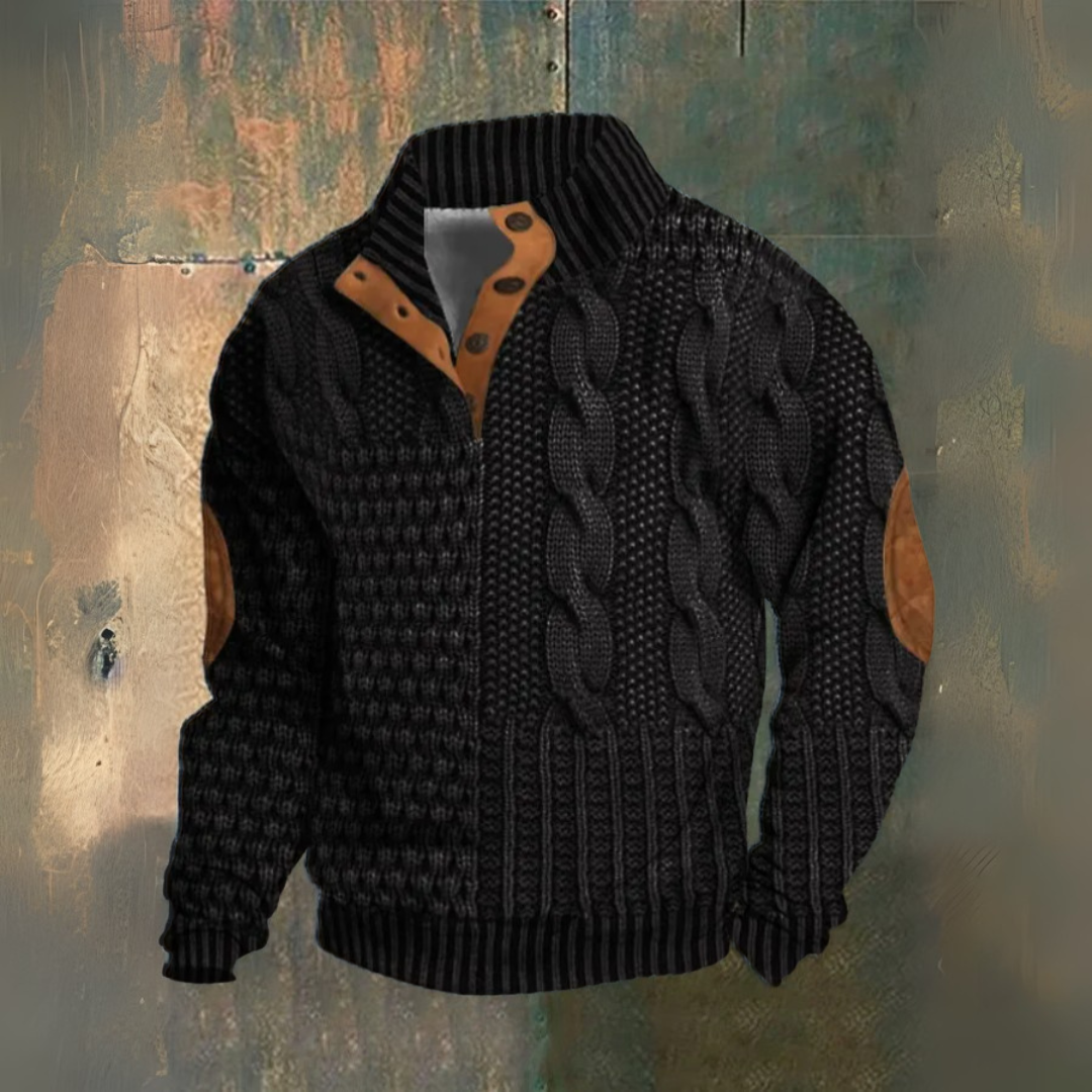 Henrik | High-Collar Sweatshirt
