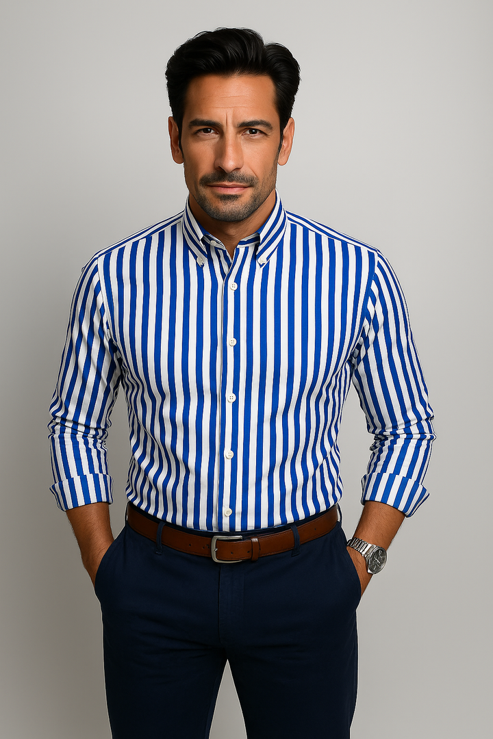 Guido | Striped Summer Shirt