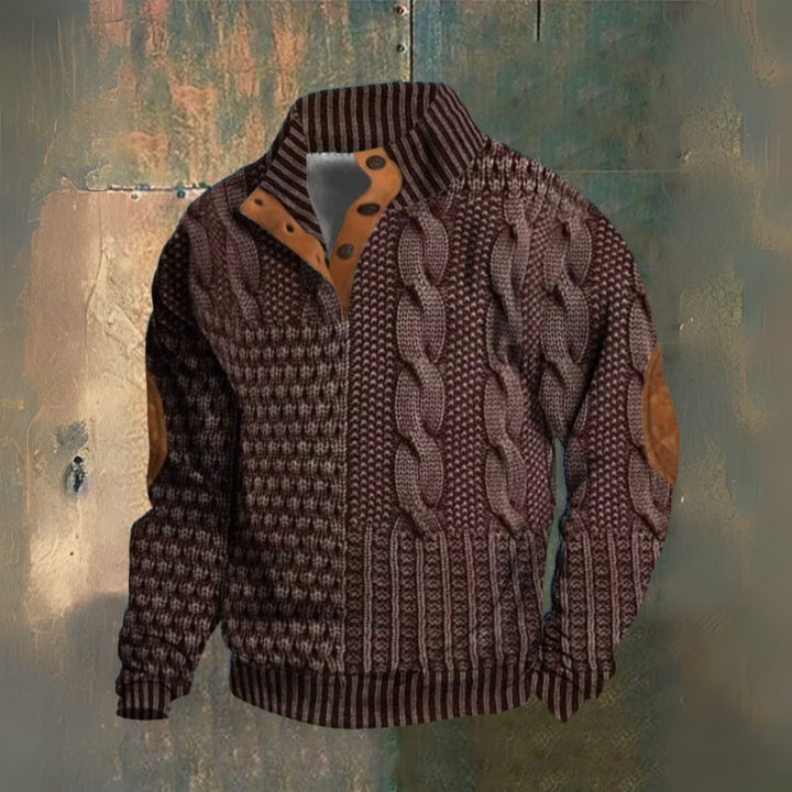 Henrik | High-Collar Sweatshirt