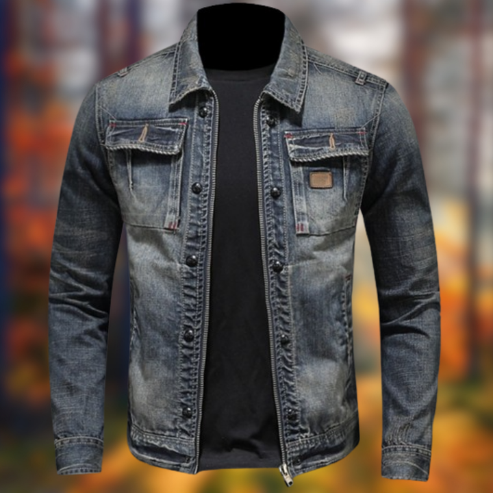 Louis | Retro-style denim jacket