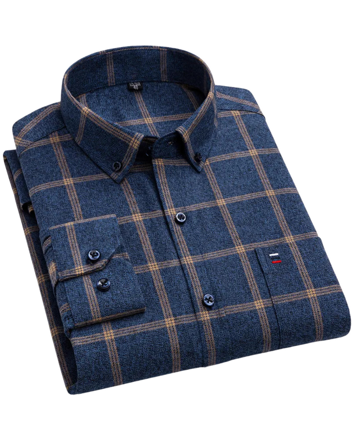 Guido | Plaid Cotton Shirt
