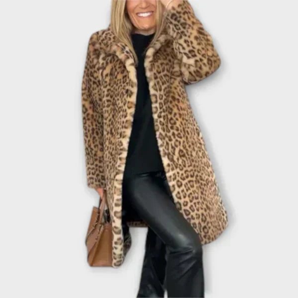 Sienna | Leopard Print Coat