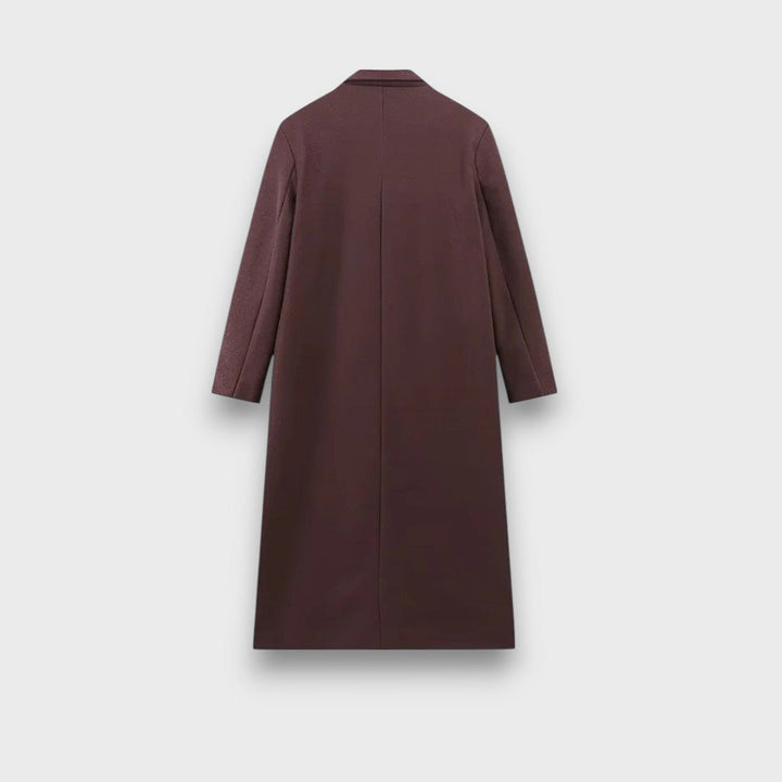 Estelle | Maximalist Wool Coat with Masculine Silhouette
