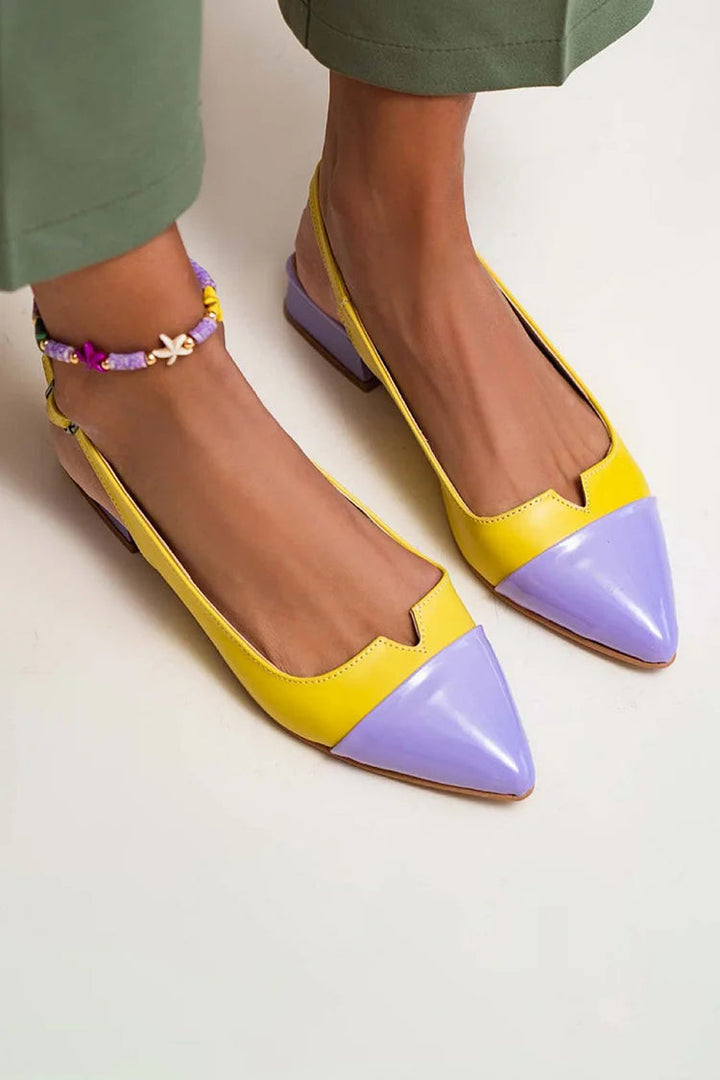 Dorita | Two-Tone Ballet Flats