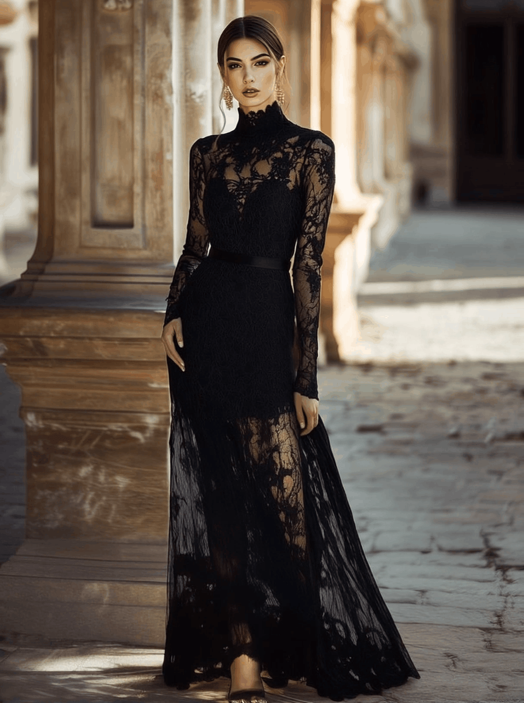 Ellie | Lace Maxi Dress