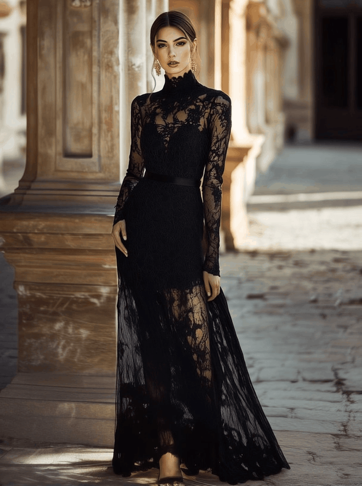Ellie | Lace Maxi Dress