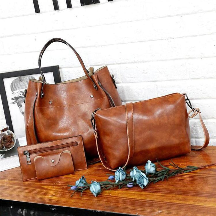 Ashley | Set of 4 Vintage Handbags for Women
