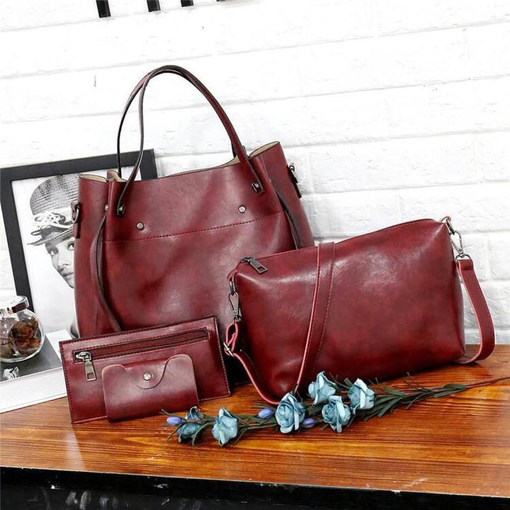 Ashley | Set of 4 Vintage Handbags for Women