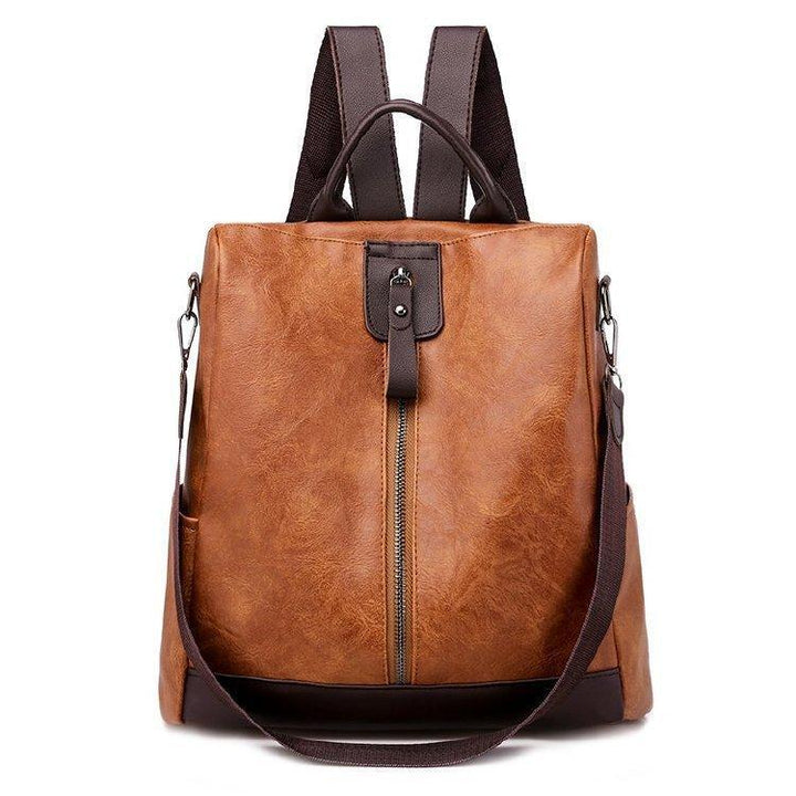 Eva | Stylish and versatile leather backpack with ample capacity